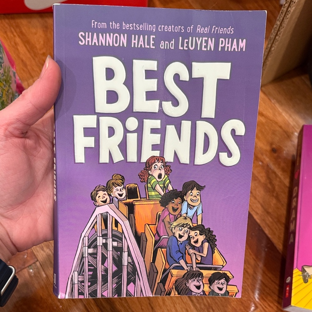 Best Friends Graphic Novel by Shannon Hale and LeUyen Pham